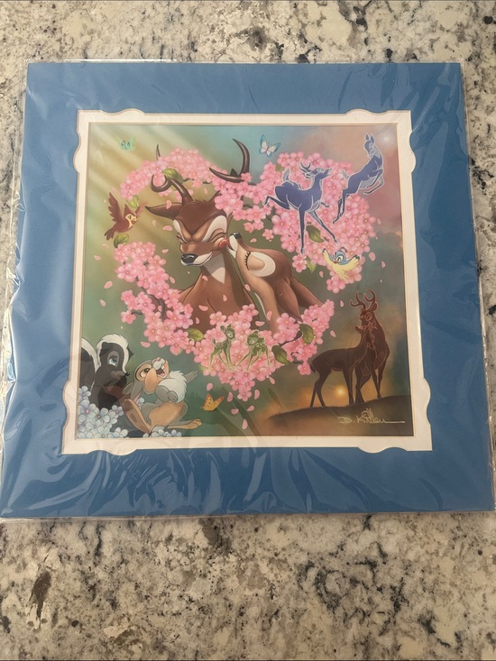 Disney Other - Disney Daniel Killen Bambi Art Print